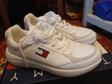 Tommy Jeans Herrren Sneaker weiß leather Leder Größe 43