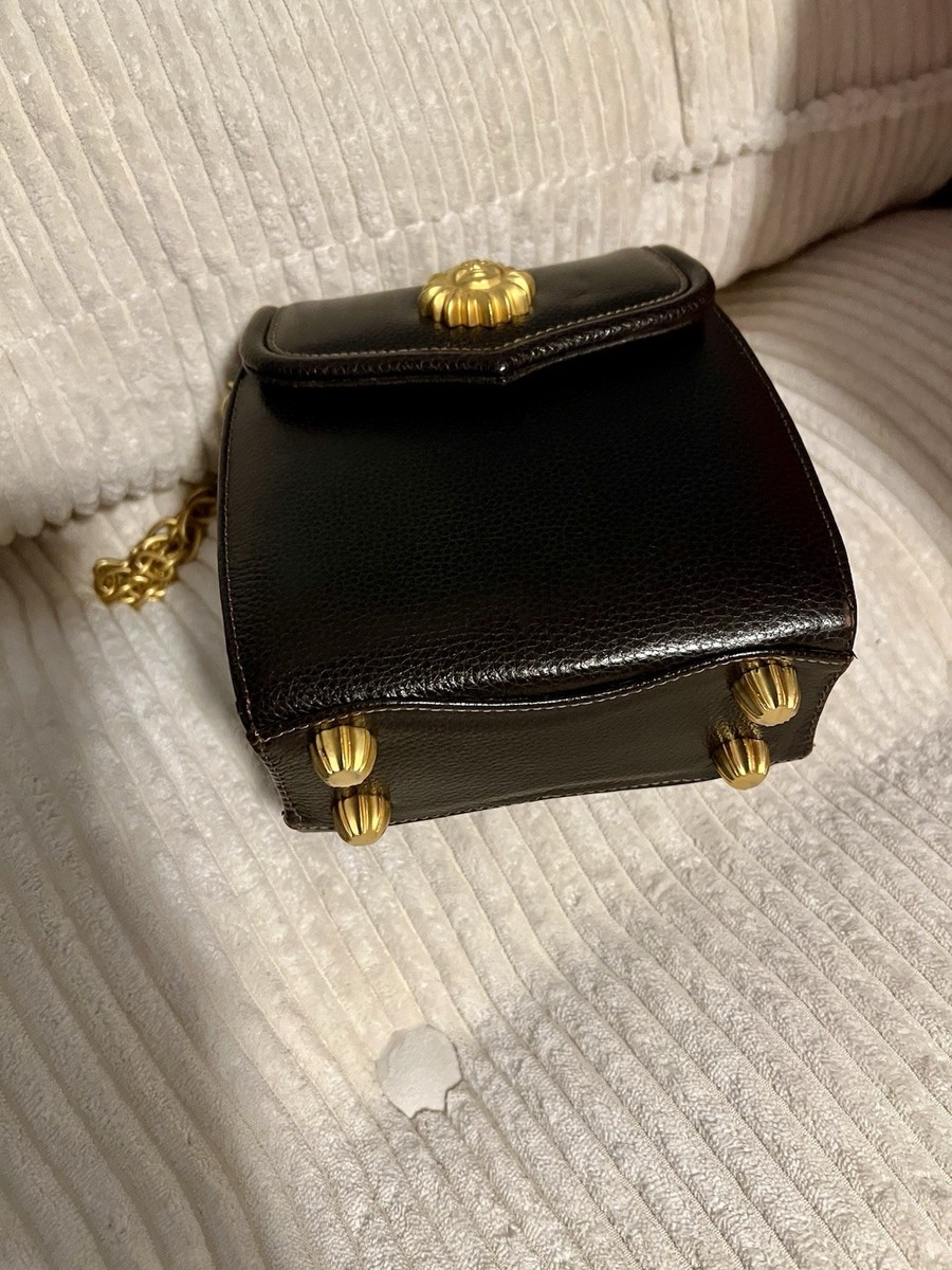 Vincenza 1993 Inc Leather Crossbody Gold Sunburst Accent View 3