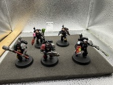 Warhammer 40k Deathwatch Veterans 5x Painted Space Marines Games Workshop