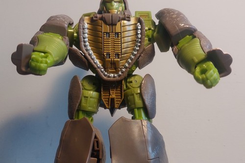 Transformers War For Cybertron / Kingdom Rhinox- Voyager Figure - Loose - Picture 3 of 12