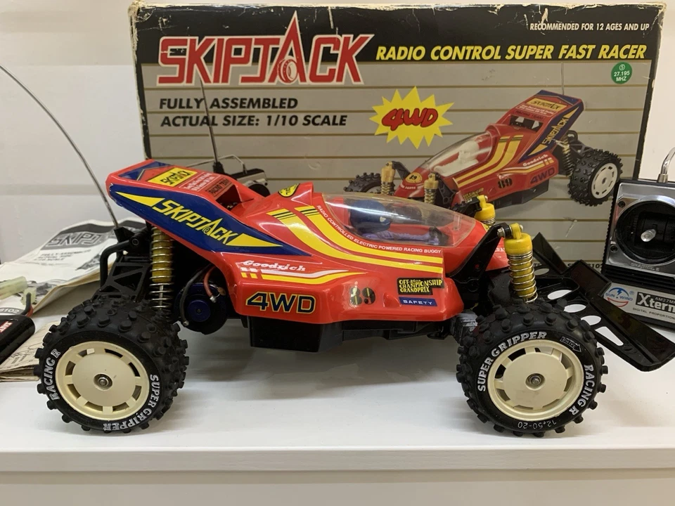 Buggy Rc 1/10 Skipjack Sun Wind Vintage No Nikko Taiyo Tyco Presto Dictator Gig - Immagine 2 di 4