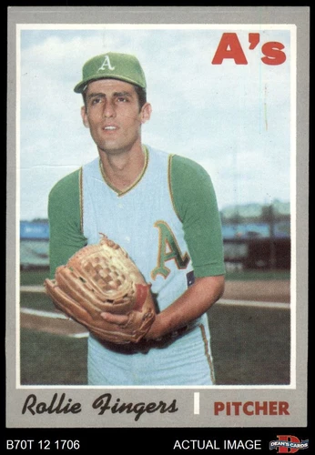 1970 Topps #502 Rollie Fingers Athletics HOF 1.5 - FAIR