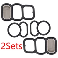 2x For Honda 94-02 Accord Upper & Lower Spool Valve VTEC Solenoid Gasket 917-170