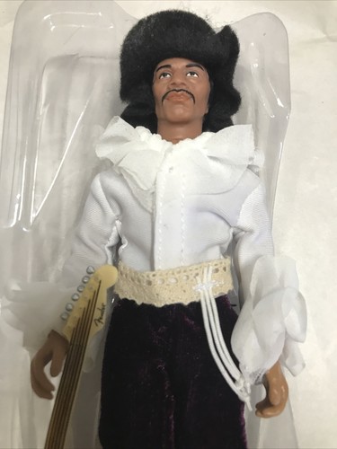 MEGO JIMI HENDRIX 8" FIGURE W GUITAR MONTEREY LOOSE NEW Padded Mailer Ship - Picture 3 of 3