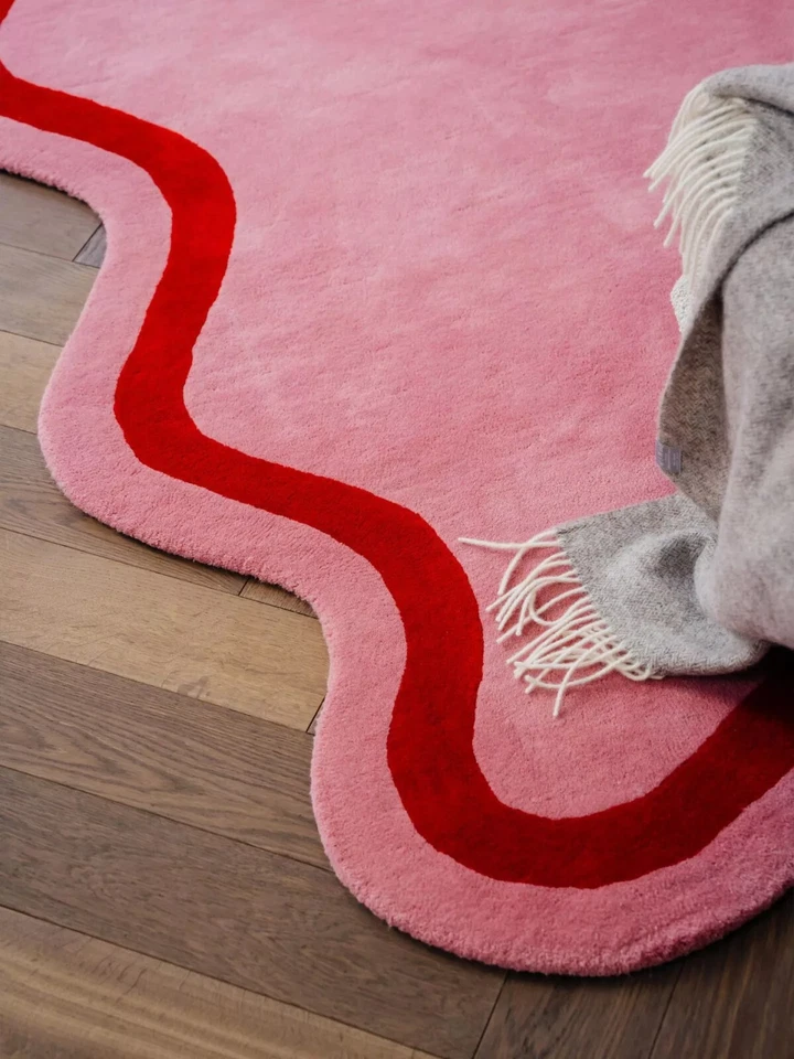 Orbit Wollteppich aus unserer Carmushka Kollektion Flächenteppiche 9x12 - Bild 3 von 4