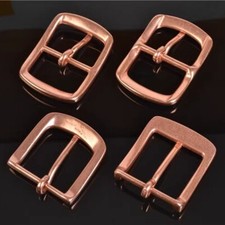 Purple Copper Belt Buckle Pin Buckle Tongue Pin Belt Buckle Fits 1.5 inch Belt 