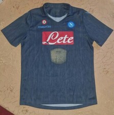 Jersey Maglietta Napoli size XS 146 children blue football original used * TOP **