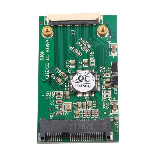 1.8“ 3.3V Mini mSATA PCI-E SSD to 40pin ZIF CE Cable Adapter Card service system - Bild 5 von 11