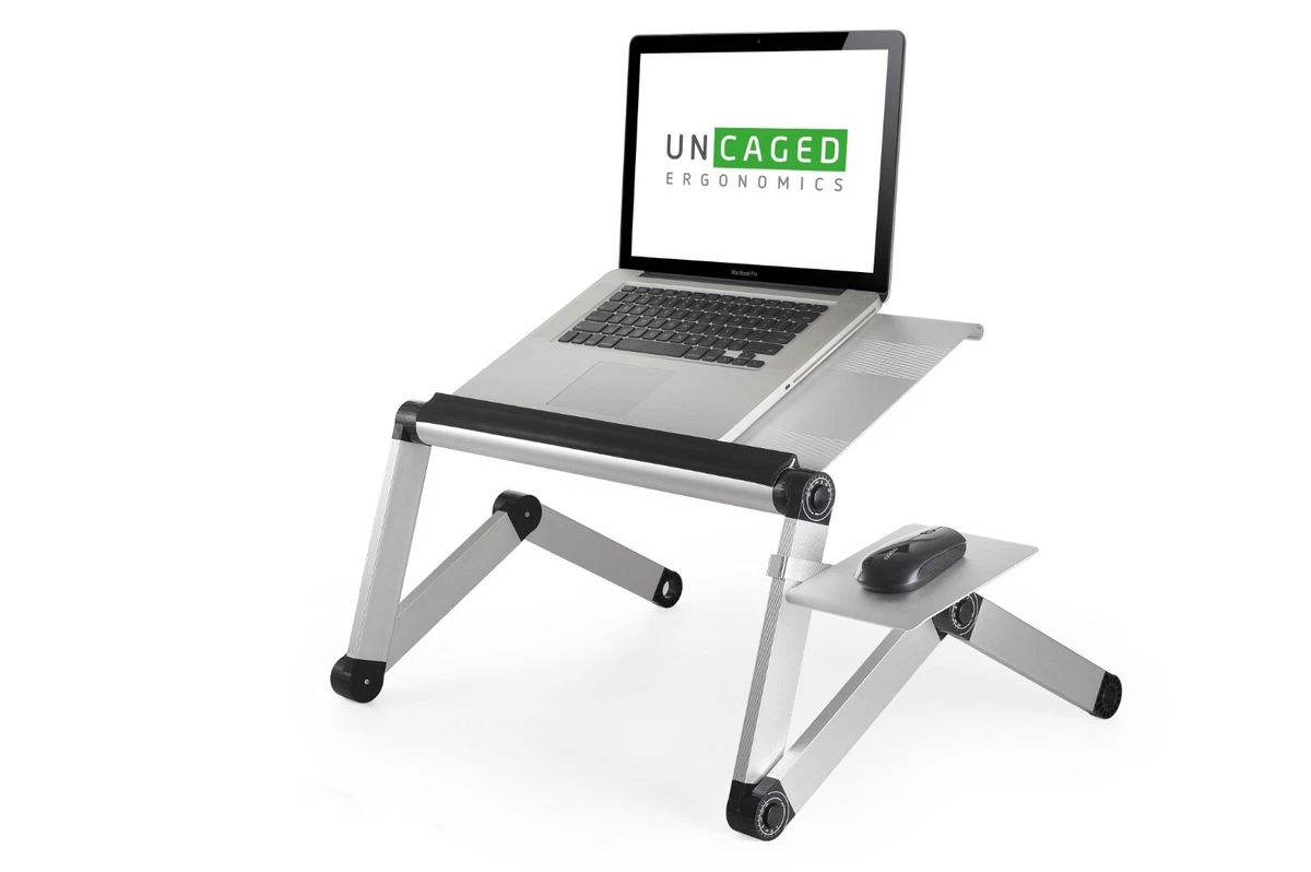 WorkEZ Adjustable Laptop Stand Riser Lap Desk