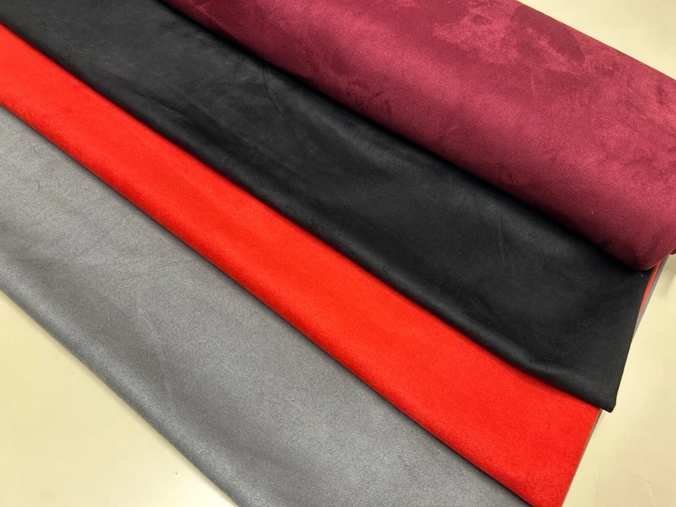 Stretch SUEDE FABRIC SPANDEX  alcantara style upholstery car interior 150cm - Image 3 of 4