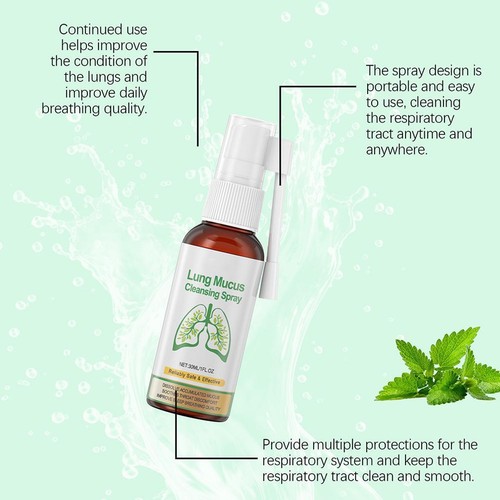 Ourlyard Herbal Lung Cleaning and Repair Spray, Lungenreinigungsspray} - Bild 10 von 16