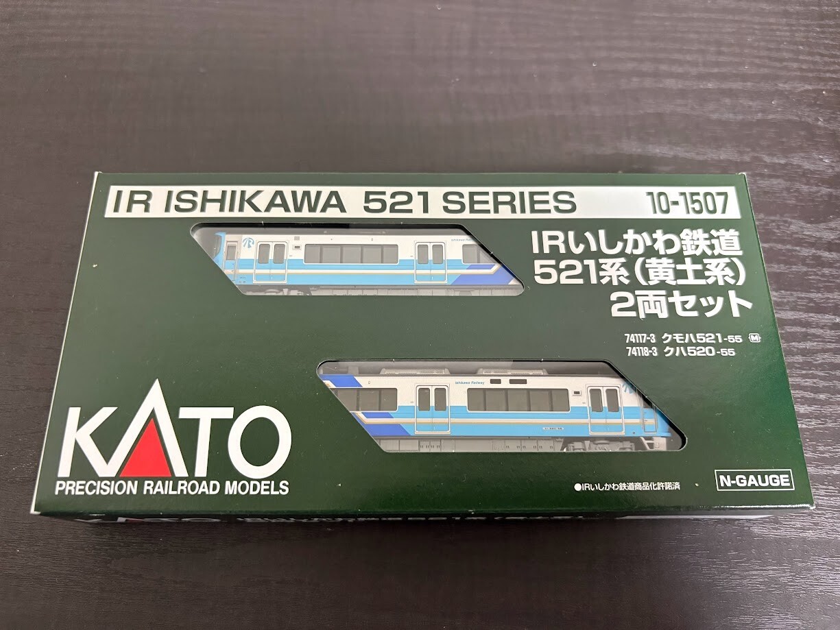 KATO N Gauge IR ISHIKAWA 521 SERIES 2-Car Set 10-1507 From Japan Official