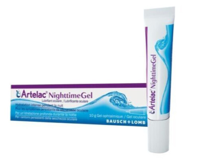 ARTELAC E2027 Nightime Gel Eye Lube Prevents Dryness Moisturizing Protective 10g