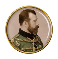 Czar Nicholas II of Russia Pin Badge