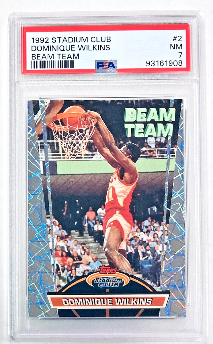 その他 1993 Topps Stadium Club BEAM TEAM 1992-93 Topps Stadium Club - Beam Team Dominique Wilkins #2