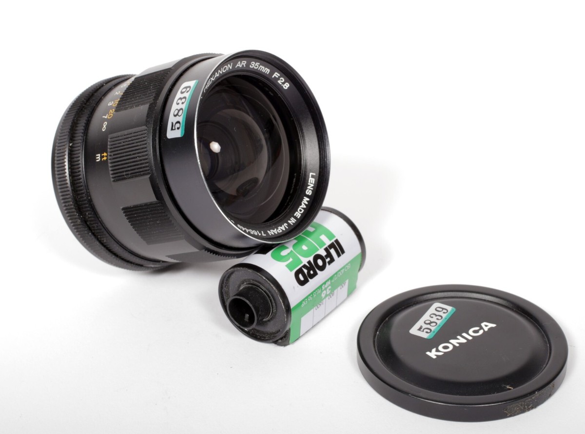 希少 KONICA HEXANON AR 35mm f2.8 Konica Hexanon AR 35mm F2.8 lens #5839 | eBay