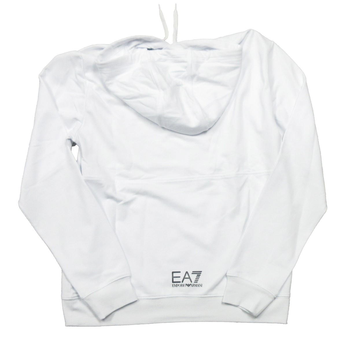 【EMPORIO ARMANI】★ White Hoodie ★ EA7 Emporio Armani Hoodie- White – Phases Men's Fashion