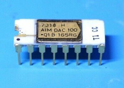 Precision Monolithics PMI AIM DAC 100 A/D Converter Gold Ceramic IC