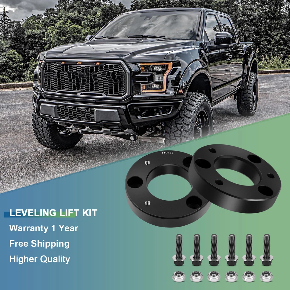 1.5" Front Leveling Kit & Front Struts & Rear Shocks For 2009-2012 Ford F-150 Foto 2 de 4
