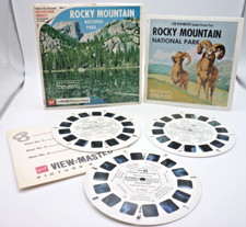 ROCKY MOUNTAIN NATIONAL PARK BOOK GAF A 322 VIEWMASTER REELS GREAT RETRO GIFT