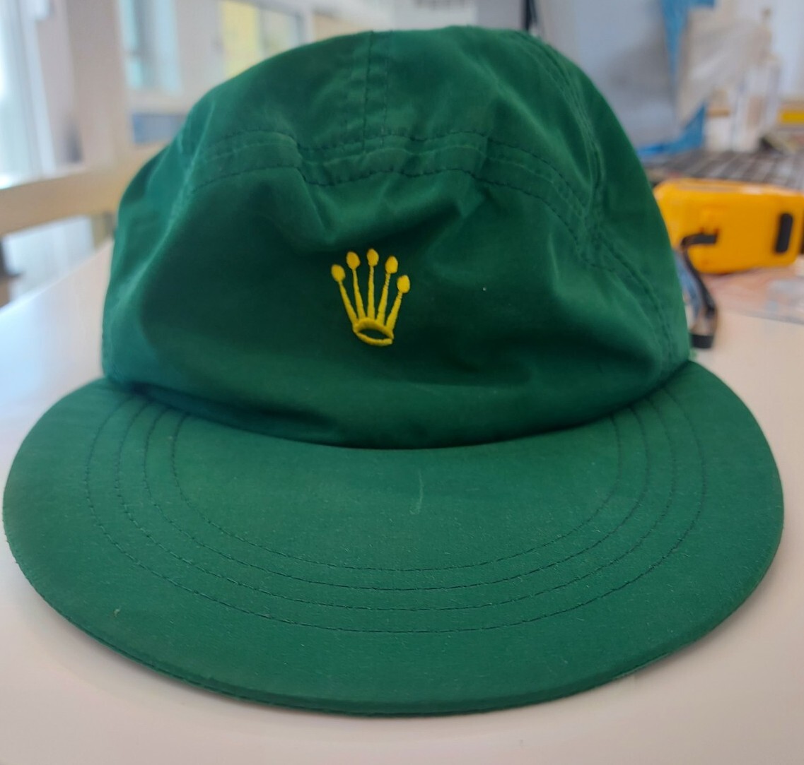 Rolex CAP HAT Green 2020 big yellow crown | eBay