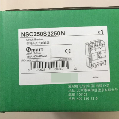 one New Schneider NSC250S3250N Case Circuit Breaker Fast Delivery