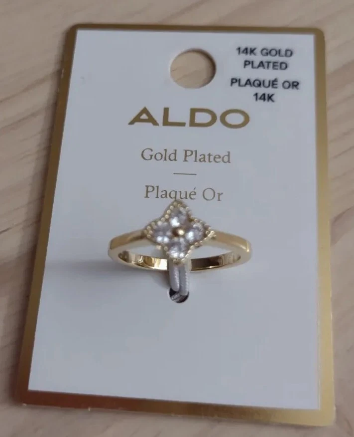 14k gold on sale plated ring worth
