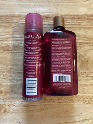 SPA Luxury Everlasting Love Body Mist 7flOz/207ml & Body Wash 12.5