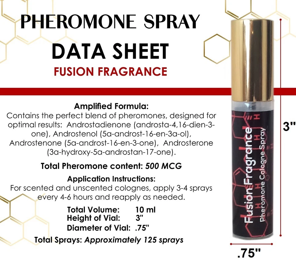 Spray de feromonas para hombre, atraer colonia para mujer, colonia talla de viaje, ¡elige el aroma! Foto 4 de 4