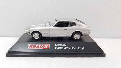 1/72 Real-X NISSAN FAIRLADY Z Z-L 2by2 SILVER diecast car model | eBay