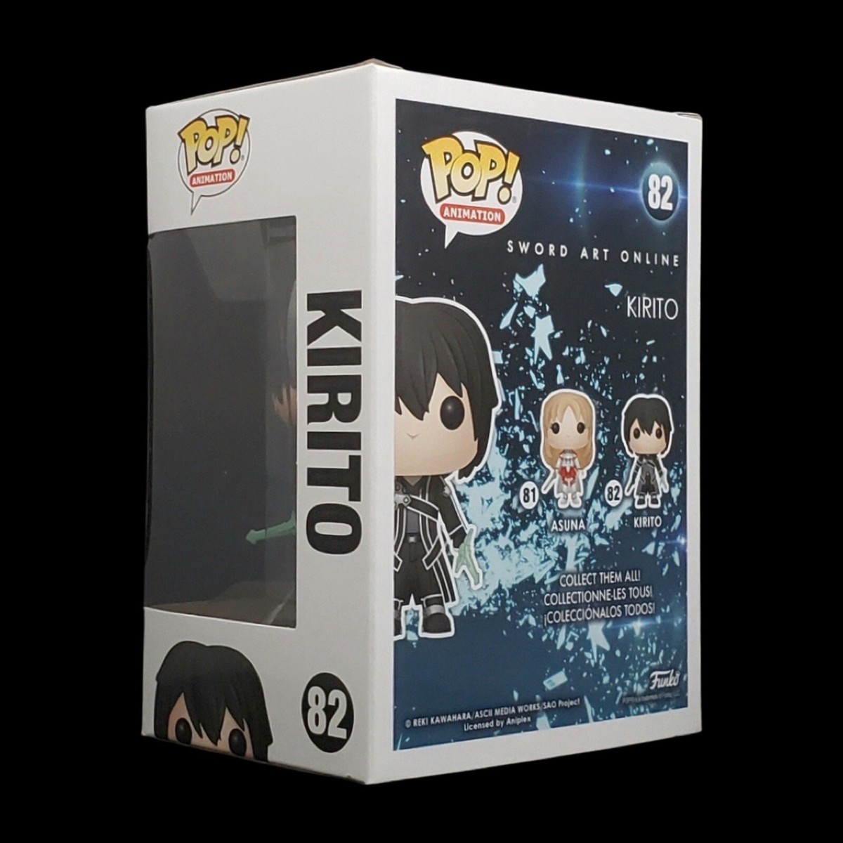 Funko Pop + Protector! Animation #82 Sword Art Online - Kirito