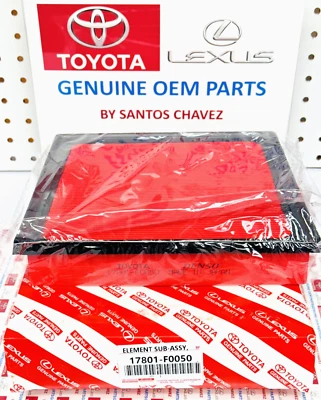 2018-2025 Camry, Rav4, Highlander Engine Air Filter GENUINE OEM PART 17801-F0050 - Image 1 of 4