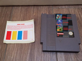 NINTENDO NES SUPER SET PAL ITA BOXATA + SUPER MARIO BROS + TETRIS + WORLD CUP