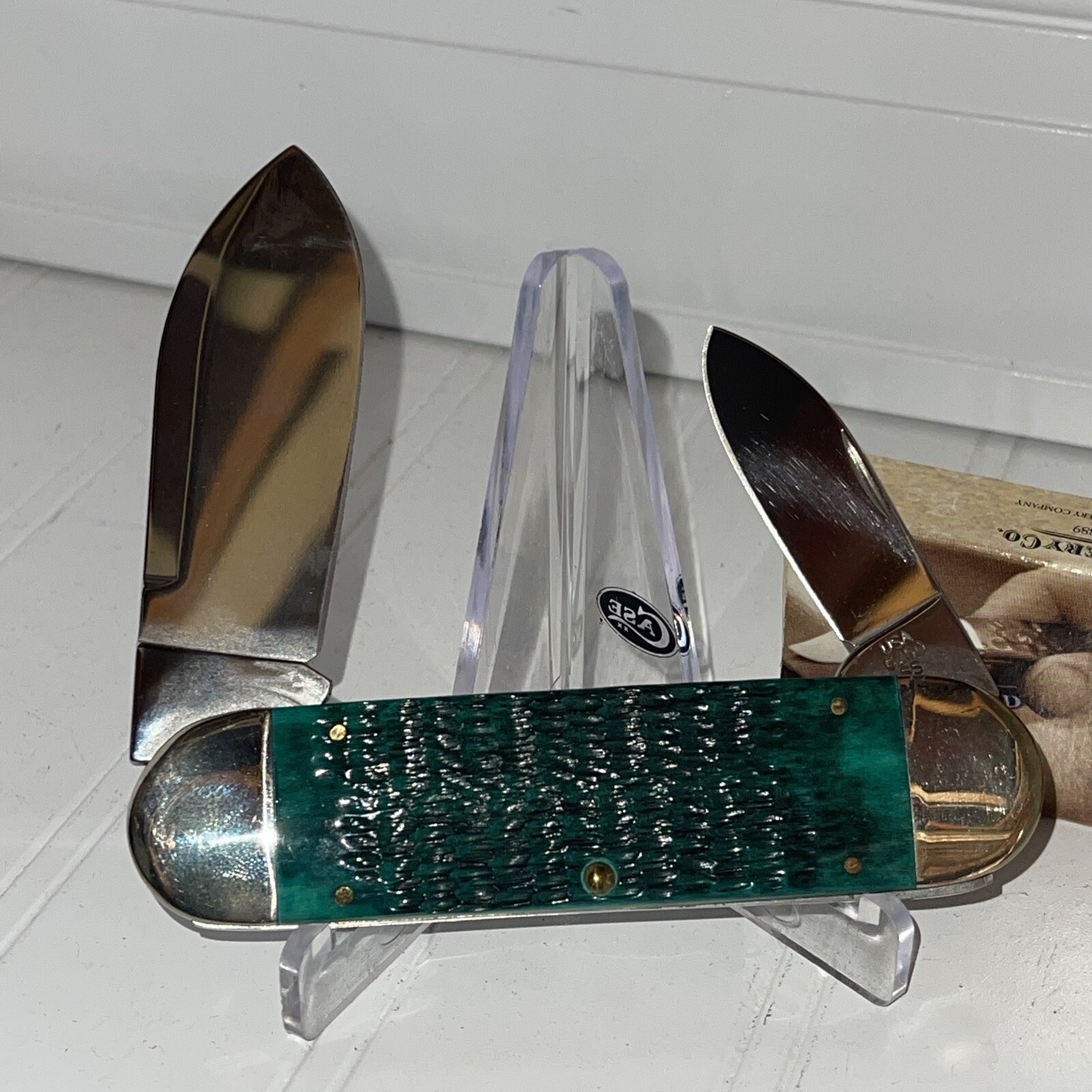 Case Knife Elephant Toe Jade 6250 SS eBay