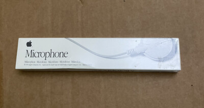 1991 Apple Microphone New In Box Old Stock 699-5103-A Sealed! | eBay