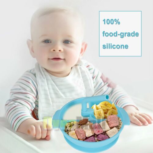 Platos de silicona para niños pequeños, placas de succión para bebé - Imagen 5 de 13