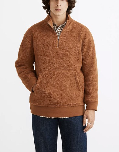 madewell sherpa pullover