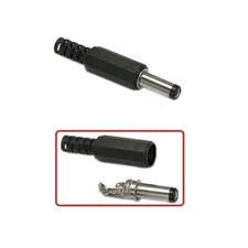 2.1mm x 5.5mm Male Plug DC Power Adapter Connector Solder Type CCTV Camera