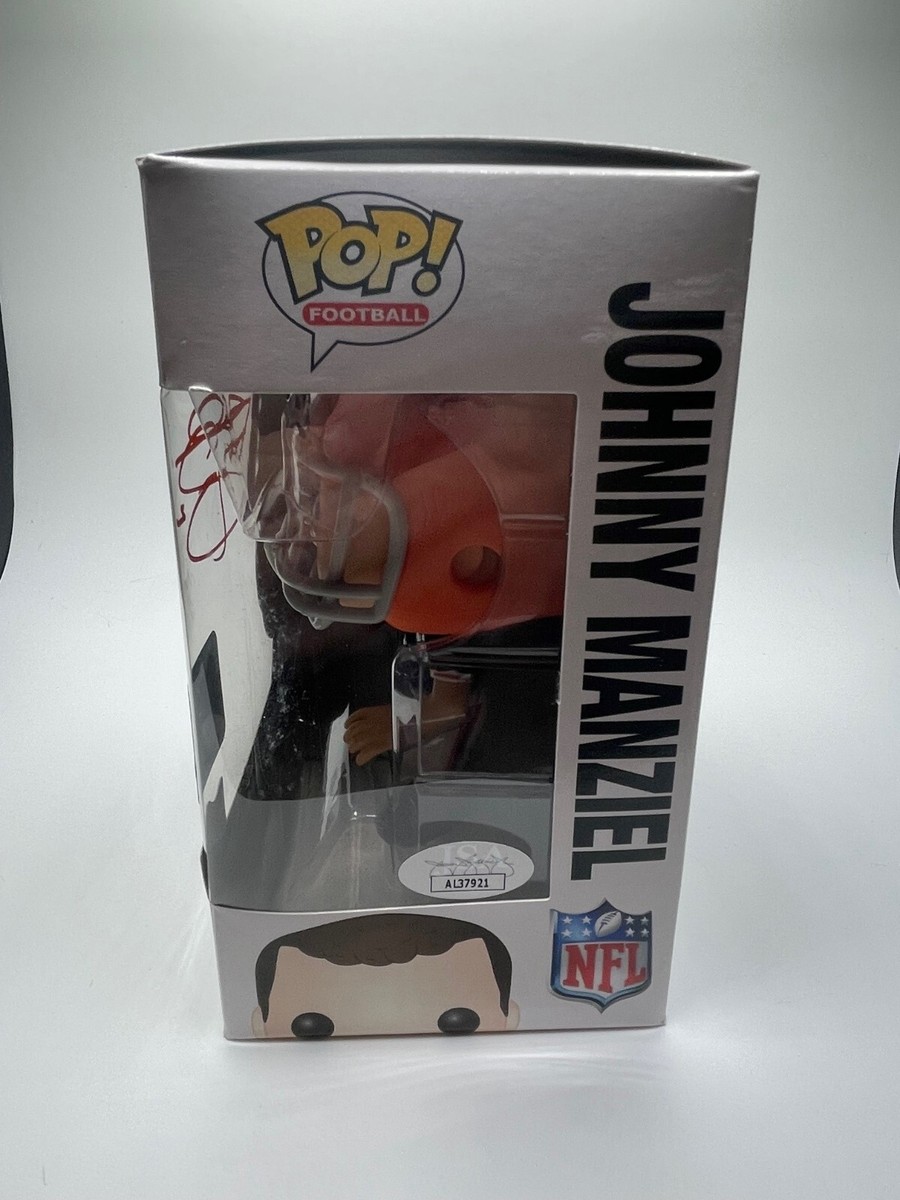 FUNKO POP - JOHNNY MANZIEL - CLEVELAND BROWNS #25 SIGNED