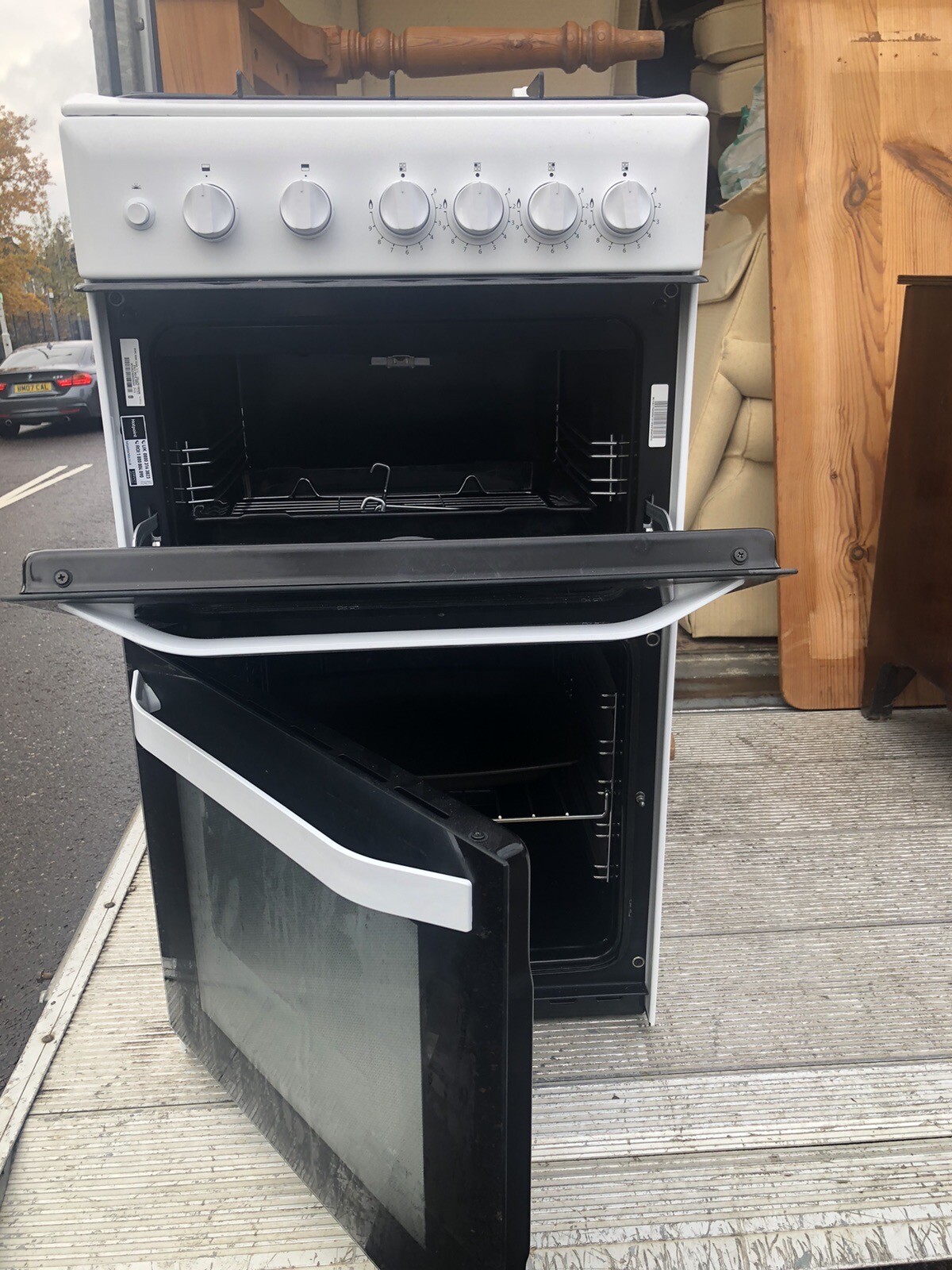 Hotpoint Double Oven Gas Cooker eBay