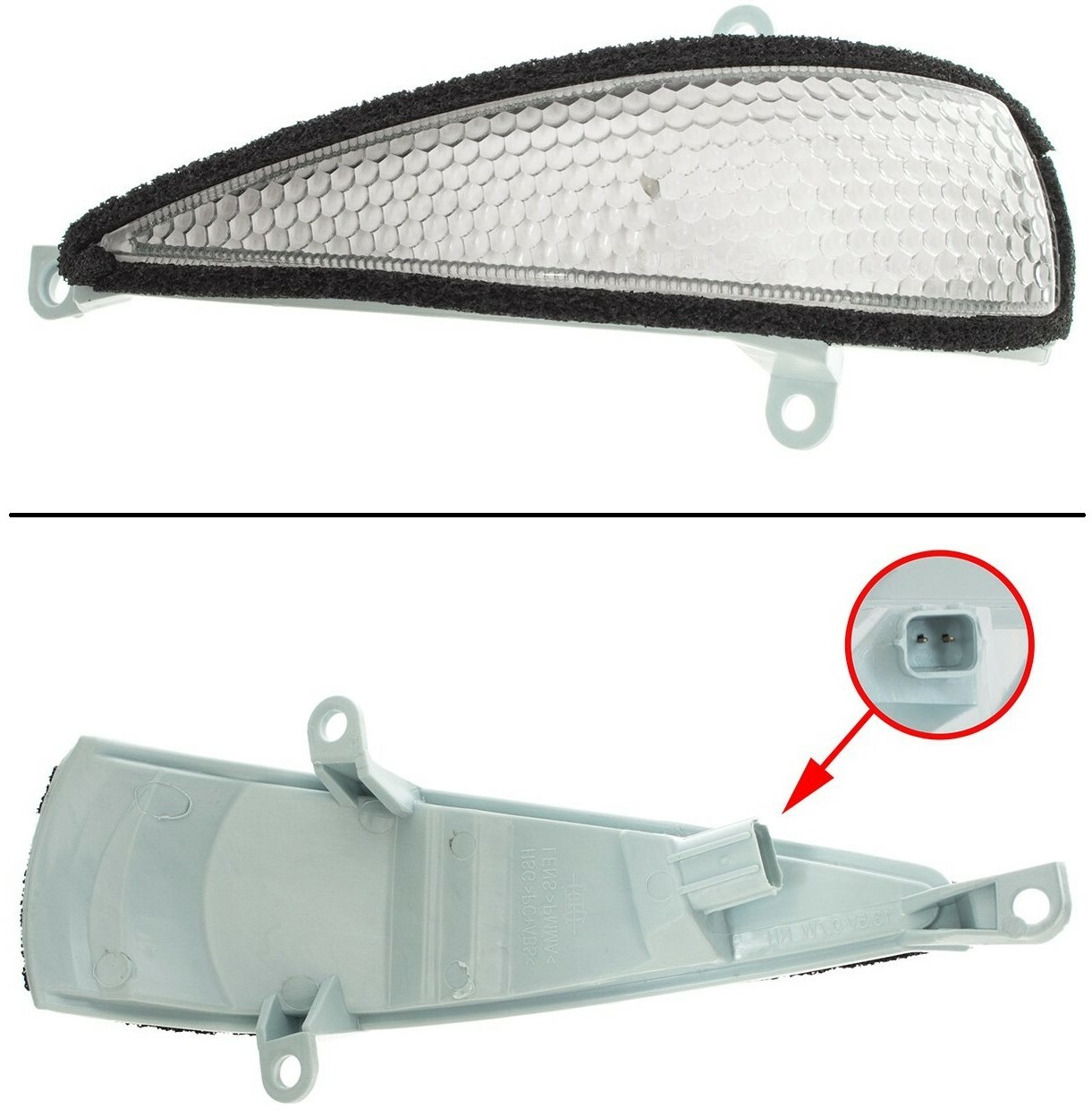 Clignotant LED gauche Honda Civic VIII pour reparation retroviseur casse 2005