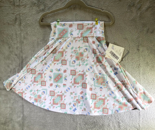 Lularoe Kids Azure-6 Skirt - Geometric - Picture 1 of 4