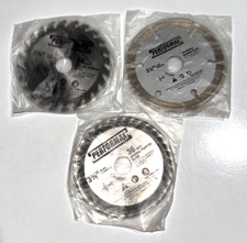 Performax  Diamond & Wood  3 Saw Blades 3 3/8” Circular Cut Tool Brand-new