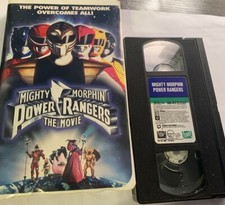 Mighty Morphin Power Rangers: The Movie (VHS, 1995) Clamshell