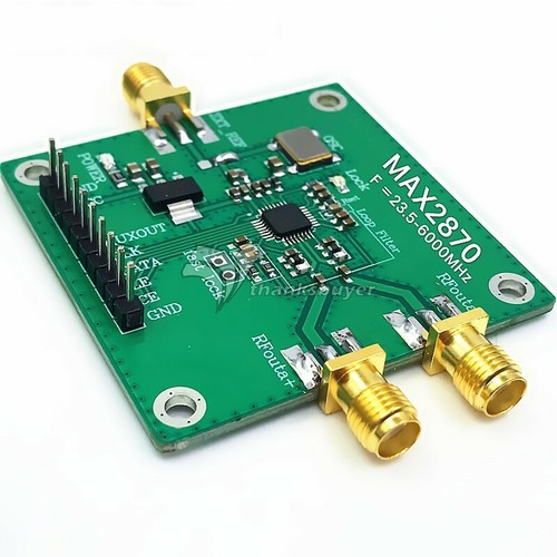 RF Signal Generator MAX2870 23.5MHz-6GHz Phase-Locked Loop RF Source # ...