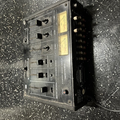 Vintage - Realistic - Stereo Mixer Console - 5-Input Audio - 32-1200A - Picture 8 of 11