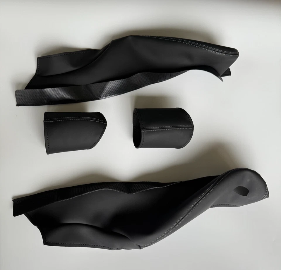 PORSCHE 911/918/991 GT3 RS GT2 RS PROTECTIVE LEATHER COVER Grey STITCHING - Изображение 3 из 4