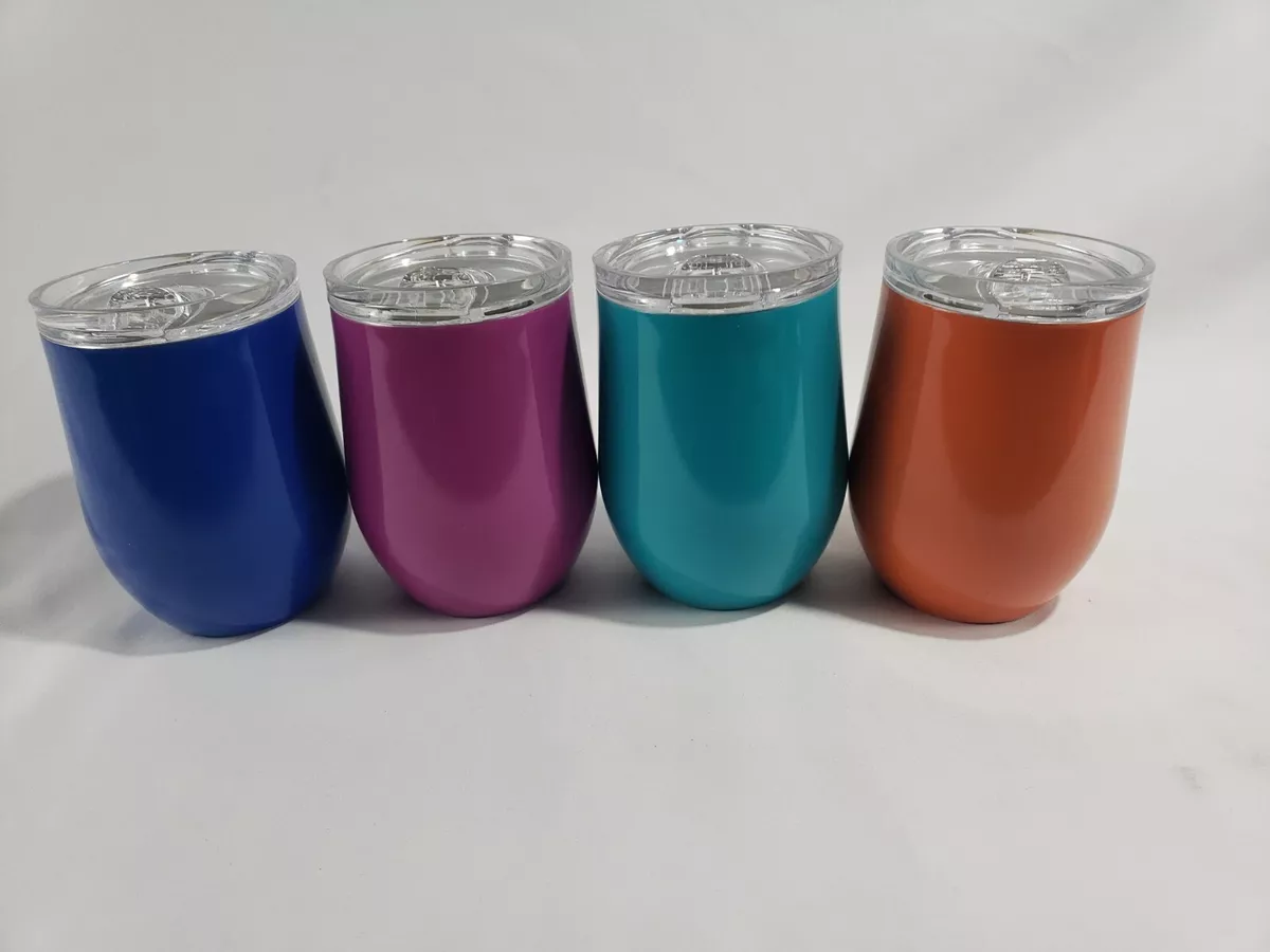 Member's Mark 14-oz. Stainless Steel Insulated Tumblers with Lids, 4 Pack