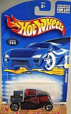 2001 Hot Wheels Mainline/Collector #203 HOOLIGAN Purple w/Chrome On Engine Varia