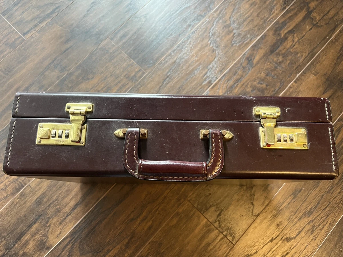 presto briefcase Leather Vintage